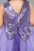 Abendkleid für Kinder Kurz Violette ABK2570