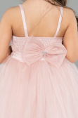 Abendkleid für Kinder Kurz Altrosa ABK2571