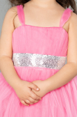 Abendkleid für Kinder Lang Rosa ABU3031