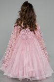 Brautkleid für Kinder Lang Puder ABG179