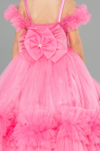 Brautkleid für Kinder Lang Rosa ABG183