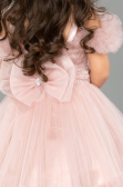 Brautkleid für Kinder Lang Puder ABG183