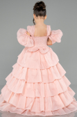 Brautkleid für Kinder Lang Puder ABG184