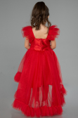 Abendkleid für Kinder Lang Rot ABU4239