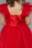 Abendkleid für Kinder Lang Rot ABU4239