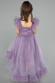 Abendkleid für Kinder Lang Lavendel ABU4239