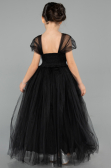 Abendkleid für Kinder Lang Schwarz ABU3566