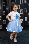 Mädchen T-Shirt Blau ML4944