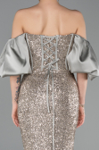 Minzgrün Abendkleid İm Meerjungfrau-Stil Lang ABU4308