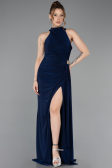 Abschlusskleid Lang Marineblau ABU5918