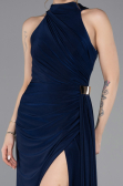 Abschlusskleid Lang Marineblau ABU5918