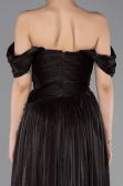 Abschlusskleid Lang Chiffon Braun ABU5920