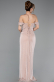 Abschlusskleid Lang Puder ABU5925