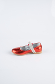 Kinder-Ballerina Gemustert Rot ORS3101