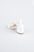 Abendkleid für Kinder Leder Weiß SE796