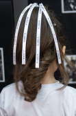 Mädchen Haarspange Weiß KTA2604