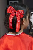 Mädchen Haarspange Rot KTA2605