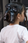 Mädchen Haarspange Schwarz KTA2605