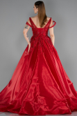 Designer Abendkleid Lang Rot ABU5962