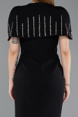 Partykleid Midi Schwarz ABK2588