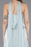 Abschlusskleid Lang Chiffon Minzgrün ABU5957