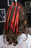 Mädchen Haarspange Rot KTA2604