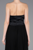 Partykleid Kurz Chiffon Schwarz ABK2590