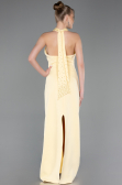 Abschlusskleid Lang Gelb ABU5971