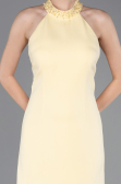 Abschlusskleid Lang Gelb ABU5971