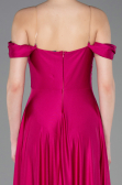 Abschlusskleid Lang Fuchsie ABU5938