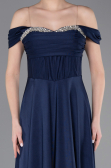 Abschlusskleid Lang Marineblau ABU5938