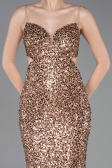Abschlusskleid Lang Kupfer ABU5980