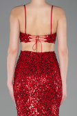 Abschlusskleid Lang Rot ABU5980