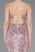 Abschlusskleid Lang Puder ABU5980