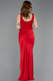 Abschlusskleid Lang Satin Rot ABU5990