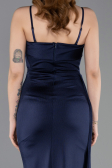 Abschlusskleid Lang Marineblau ABU5992