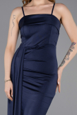 Abschlusskleid Lang Marineblau ABU5992