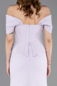 Abendkleid Lang Lila ABU6002