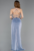 Abschlusskleid Lang Indigo ABU6008