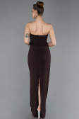 Abendkleid Lang Braun ABU6020