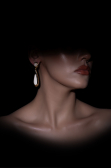 Ohrschmuck Perlmutt-Gold DF1042