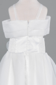 Abendkleid für Kinder Kurz Weiß ABK2565