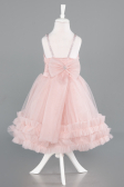 Abendkleid für Kinder Kurz Altrosa ABK2568