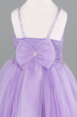 Abendkleid für Kinder Kurz Lila ABK2568
