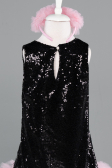 Abendkleid für Kinder Kurz Schwarz ABK2574