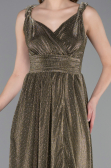 Abschlusskleid Lang Gold ABU6045
