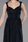 Abschlusskleid Lang Marineblau ABU6045