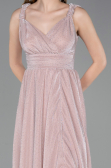 Abschlusskleid Lang Puder ABU6045