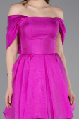 Partykleid Kurz Fuchsie ABK2604