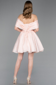 Partykleid Kurz Puder ABK2604